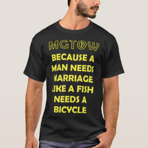 Camiseta MGTOW porque um homem precisa de Manosfera de Casa