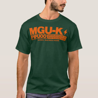 Camiseta MGUK F1 Unidade de Energia Híbrida Design de Laran