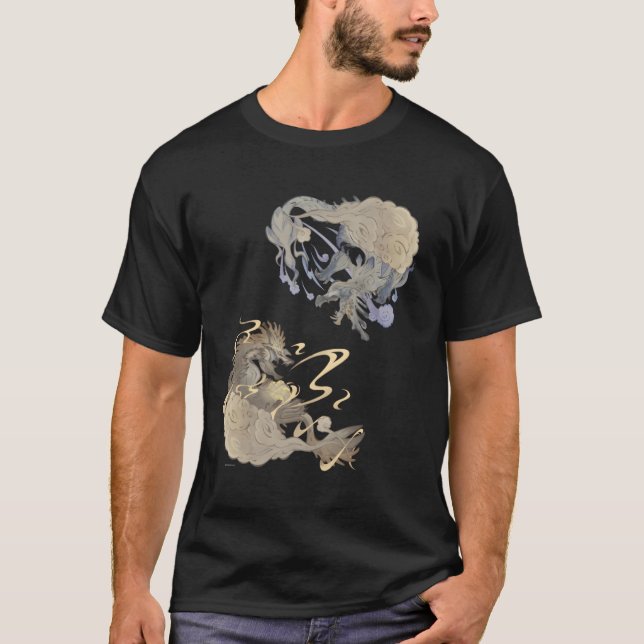 Camiseta Mh Rise Thunder Serpent Narwawind Serpent Ibushi (Frente)