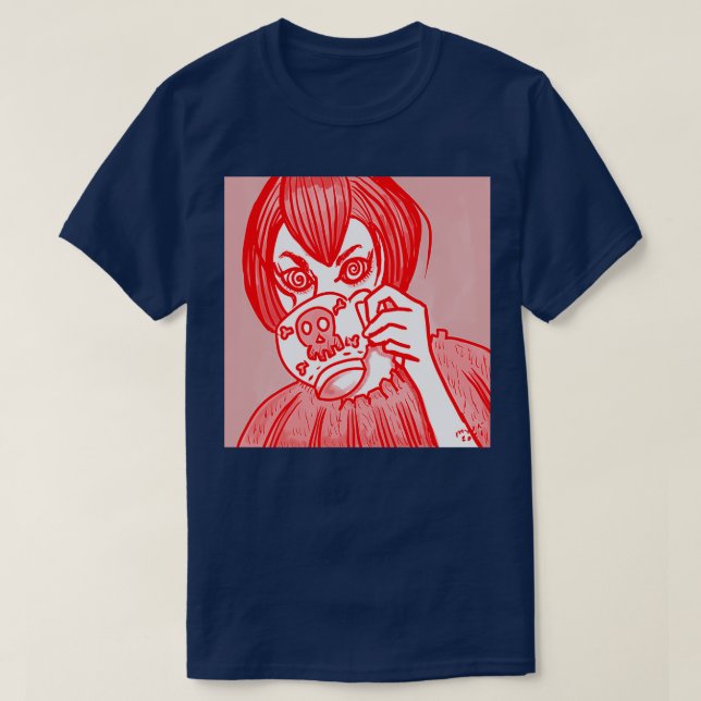 Camiseta Mhhhh Um café espumante (Frente do Design)