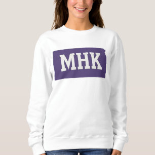 Camiseta MHK Kansas   Manhattan KS Estado abreviação