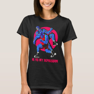 Camiseta Mi Vs Meu Corpo De Levantamento De Peso Da Malhaçã