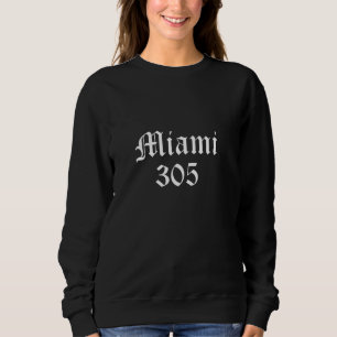 Camiseta Miami 305 Area Code Flórida Heritage Vintage Homet