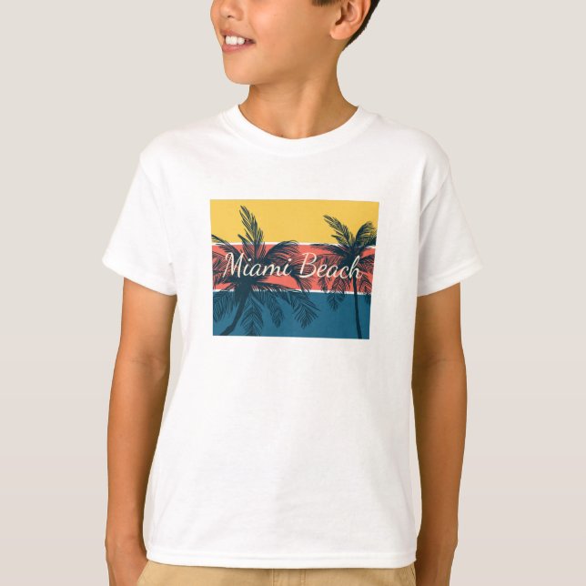 Camiseta Miami Beach (Frente)