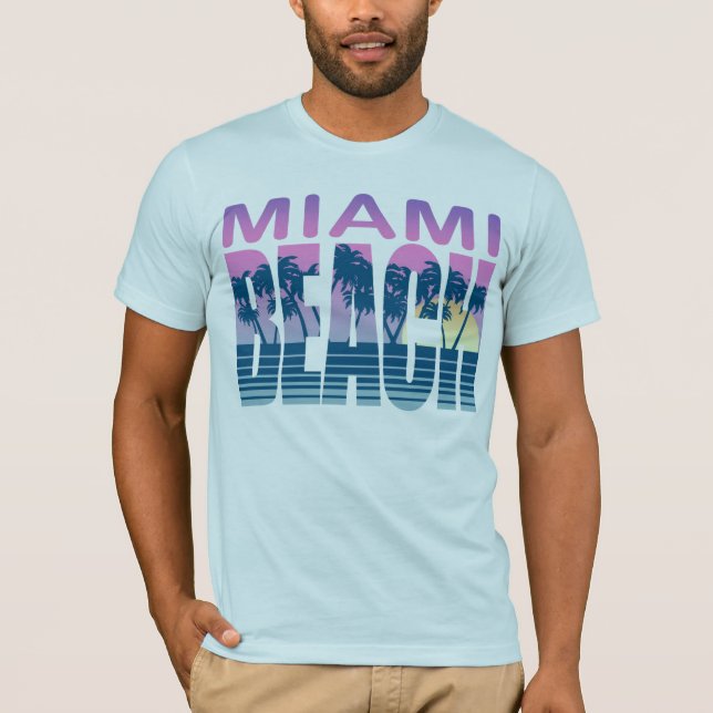 Camiseta Miami Beach (Frente)