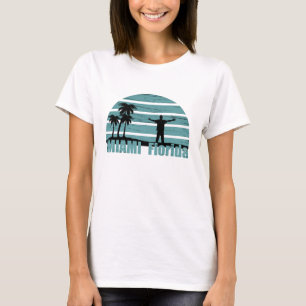 Camiseta Miami Beach Flórida vintage
