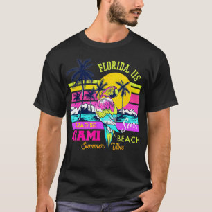Camiseta Miami Beach Novelty's I Love Miami Florida Miami