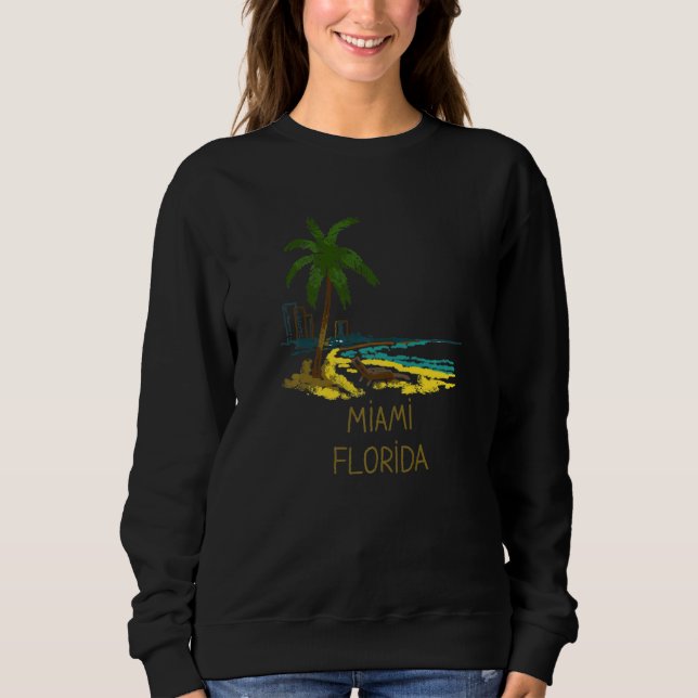 Camiseta Miami City Florida souvenir  for men women  10 (Frente)