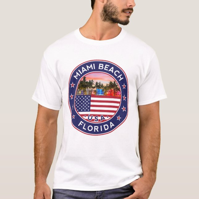 Camiseta Miami, Florida (Frente)