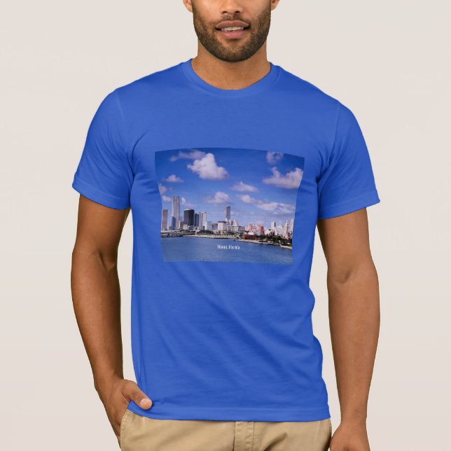 Camiseta Miami, Florida Skyline (Frente)