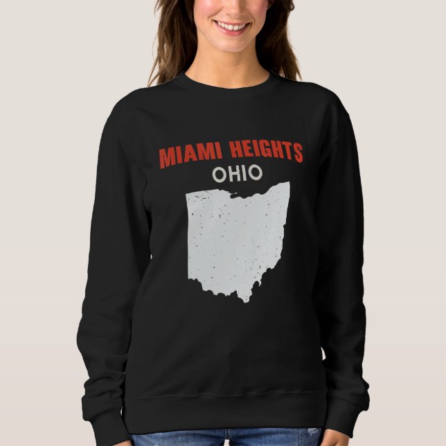 Camiseta Miami Heights Ohio USA State America Travel Ohioan (Frente)