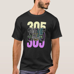 Camiseta Miami Nightlife Na Design 305