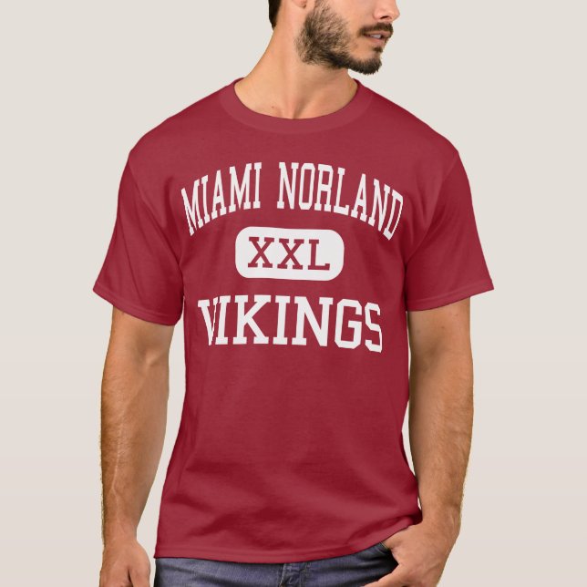 Camiseta Miami Norland - Viquingues - alto - Miami Florida (Frente)