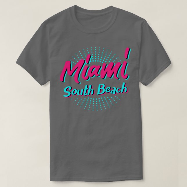 Camiseta Miami South Beach (Frente do Design)