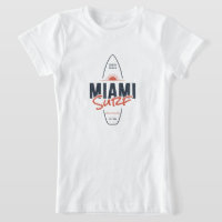Miami Surf – Design de Surfboard Sunset Vintage da