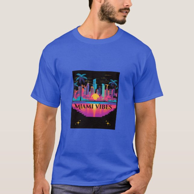 Camiseta Miami Vibes (Frente)