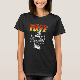 Camiseta Miar Funny Fofo Gato Mãe Gatinho Gatos Rock Cami