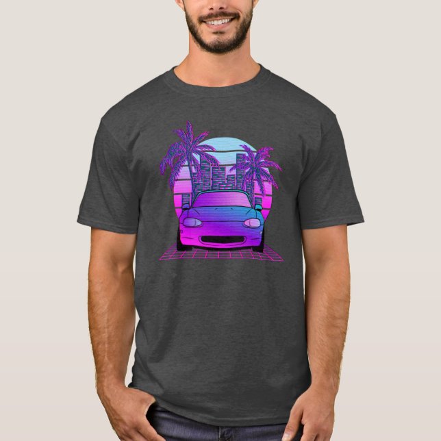 Camiseta Miata de onda sintética NB (Frente)