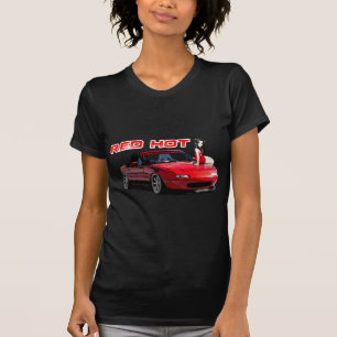Camiseta Miata MX-5 encarnado