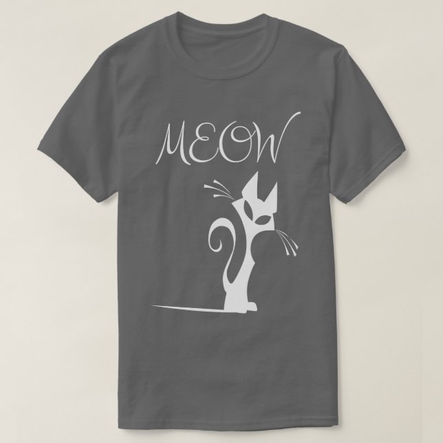 Camiseta Miau (Frente do Design)