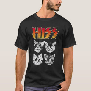 Camiseta MIAU Gato Gatos Engraçados Gatinhos Música Rock Am