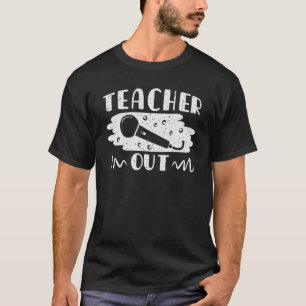 Camiseta Mic Drop fora do professor aposentado