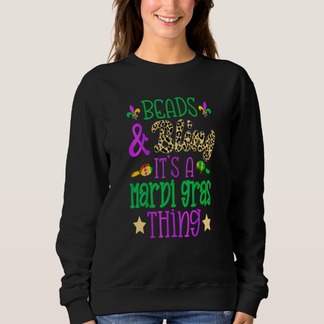Camiseta Miçangas e Bling É uma Mardi (Frente)