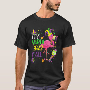 Camiseta Miçangas Máscaras É Mardi Gras Y'all Jester Funny