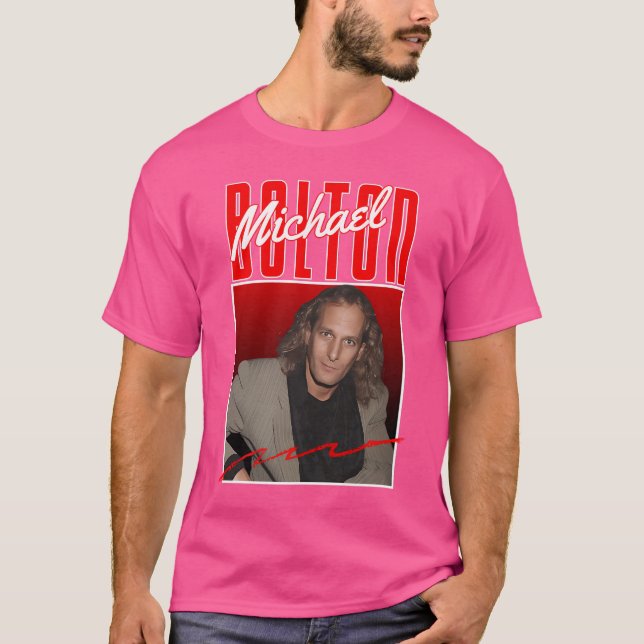 Camiseta Michael BoltonOriginal Retro (Frente)