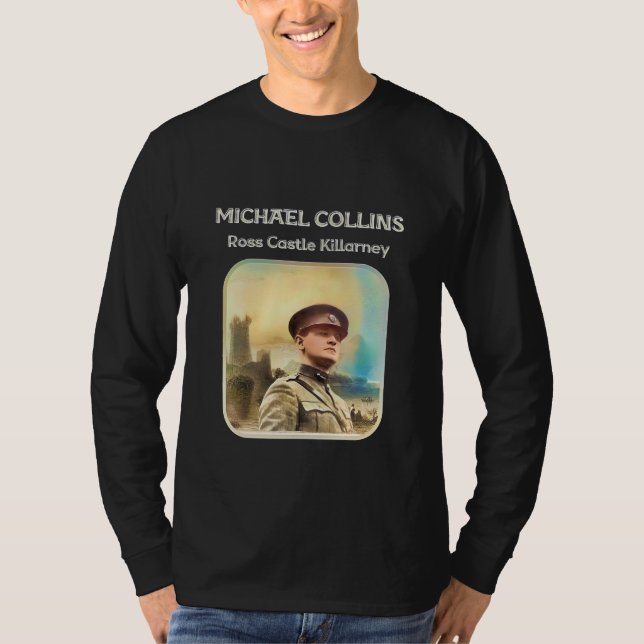 Camiseta Michael Collins Ross Castle Killarney County Kerry (Frente)