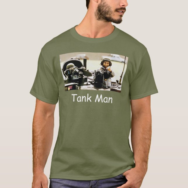 Camiseta Michael Dukakis: Homem de Tanque (Frente)