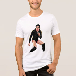 Camiseta Michael Jackson ao Vivo Bad World Tour Aintree 198