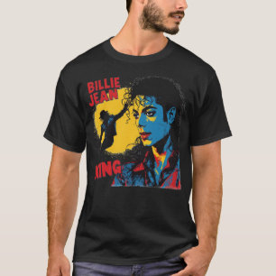 Camiseta Michael Jackson Billie Jean Rei do Pop Vintage Po
