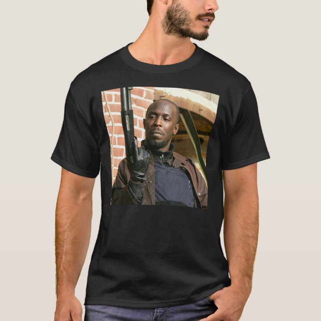 Camiseta Michael k Williams Tribute RIP  The Wire  Omar Lit (Frente)
