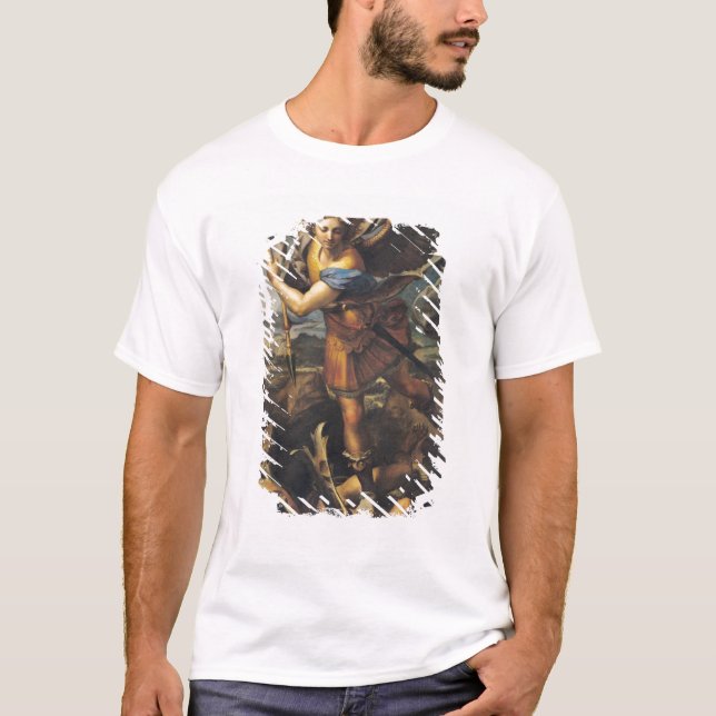 Camiseta Michael Overwhelming the Demon, 1518 (Frente)