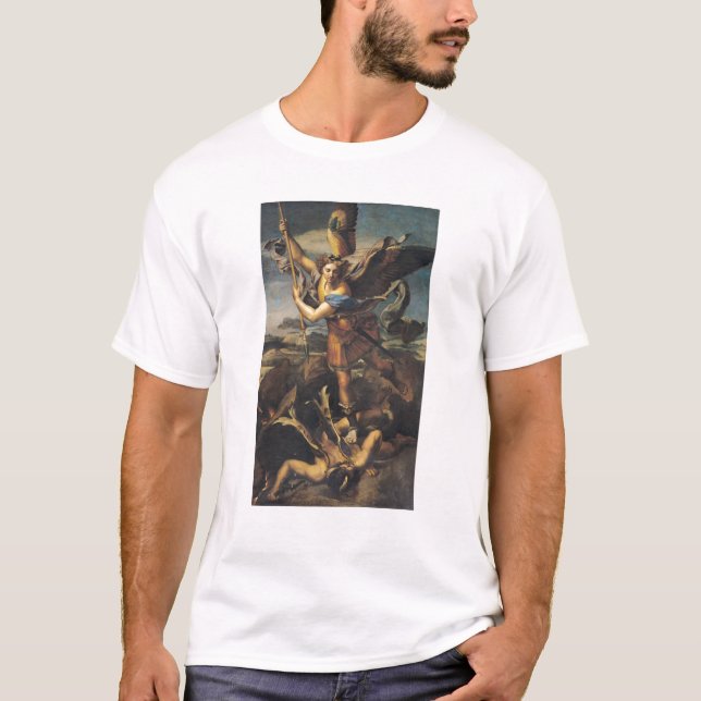 Camiseta Michael Overwhelming the Demon, 1518 (Frente)