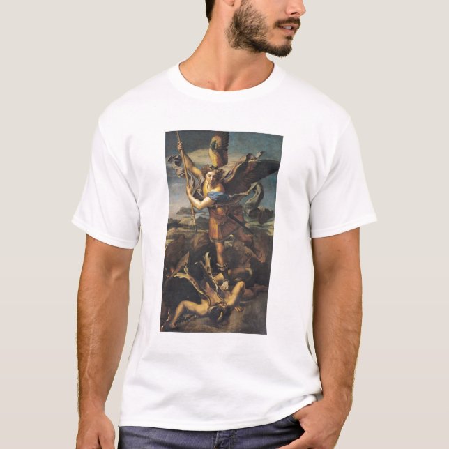 Camiseta Michael Overwhelming the Demon, 1518 (Frente)