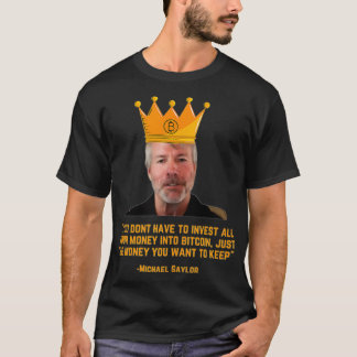Camiseta Michael Saylor Bitmoney , Bitmoeda