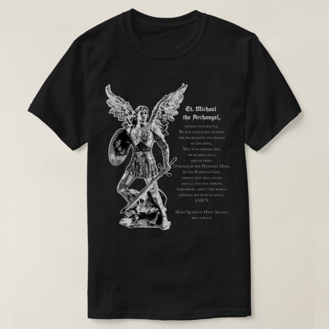 Camiseta Michael The Archangel Tee Christian (Frente do Design)