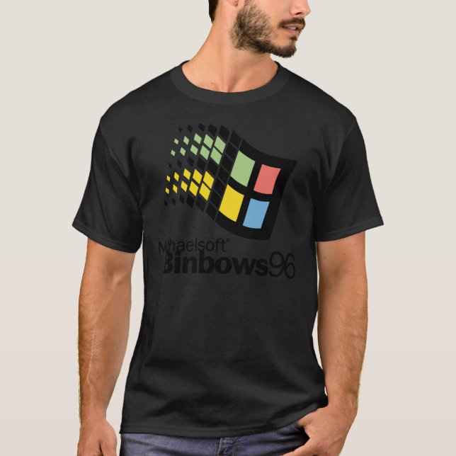 Camiseta Michaelsoft Binbows 96 Essential (Frente)