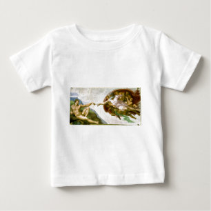 Camiseta Michelangelo - Criação da Pintura de Adam