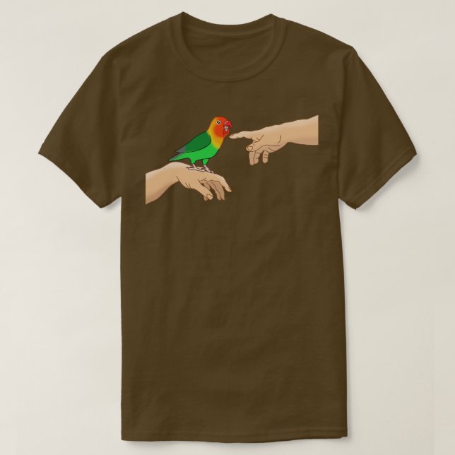 Camiseta Michelangelo Fischers Lovebird (Frente do Design)