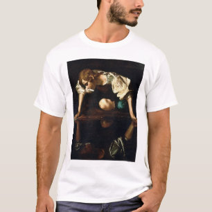 Camiseta Michelangelo Merisi da Caravaggio "Narciso"