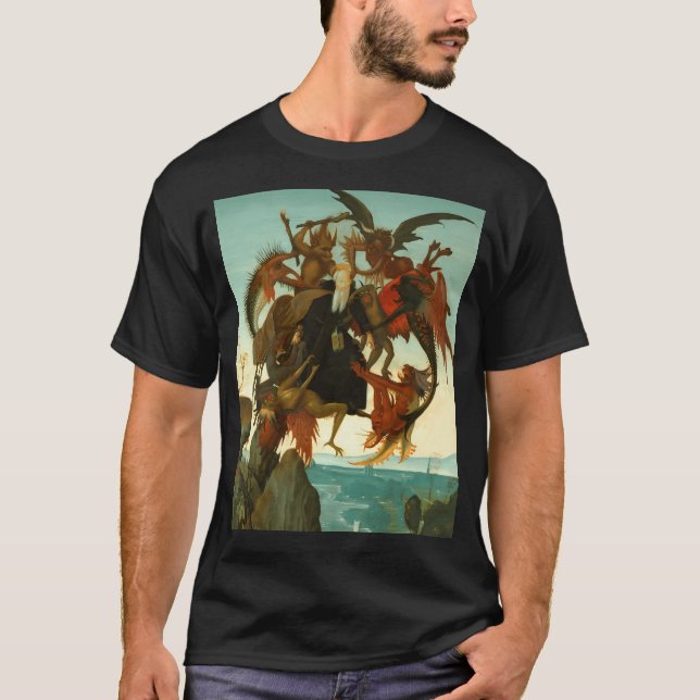 Camiseta Michelangelo O Tormento Do Santo Anthony (Frente)