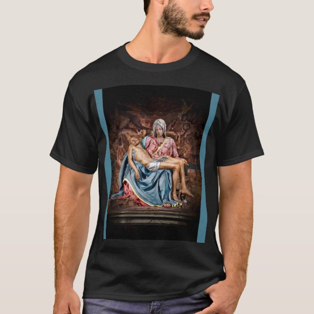 CAMISETA MICHELANGO PIETA  (Frente)