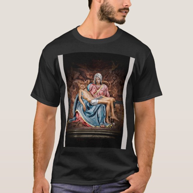 CAMISETA MICHELANGO PIETA  (Frente)