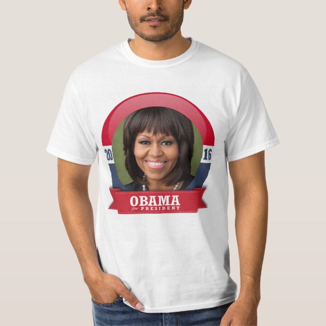CAMISETA MICHELLE OBAMA 2016 (Frente)