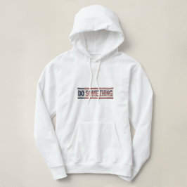 Camiseta MICHELLE OBAMA 'DO ALGUMA COISA' Hoodie