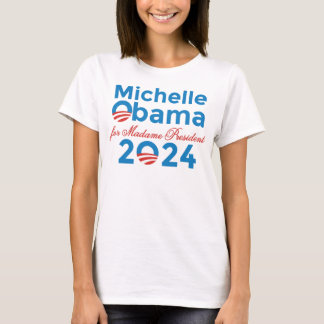 Camiseta Michelle Obama para a senhora presidente 2024