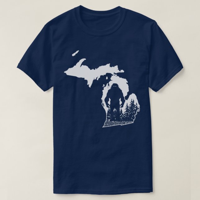 Camiseta Michigan Bigfoot (Frente do Design)